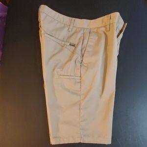 Volcom flat front khaki shorts - Size 28